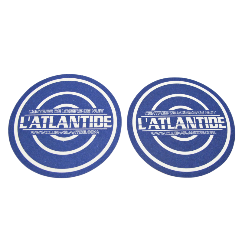Wholesale Absorbent Paper Custom Cheap Coasters for Sale